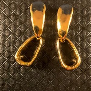 🌟 Rare🌟 Vintage Givenchy door knockers earrings